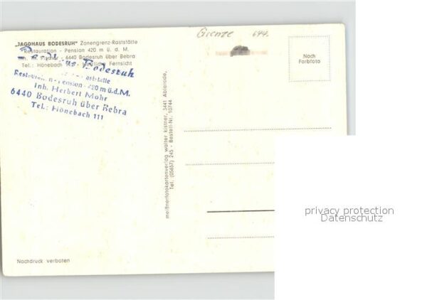 Bebra Jagdhaus Bodesruh – Bild 2