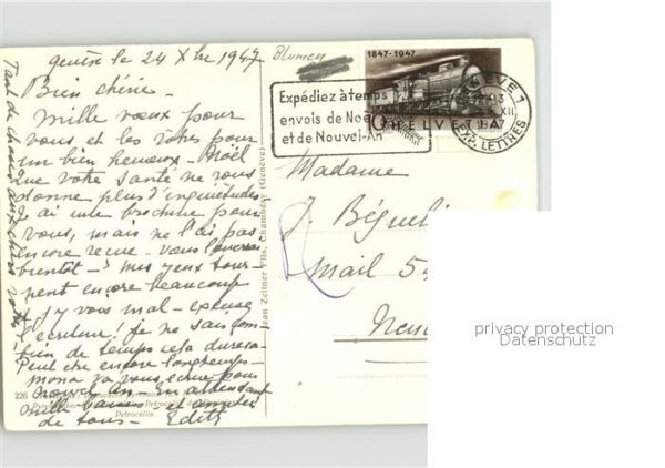 Zeltner C. Nr. 226 Blumen – Bild 2