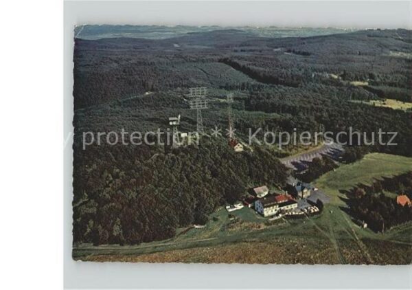 Hoherodskopf Berggasthof Luftbild