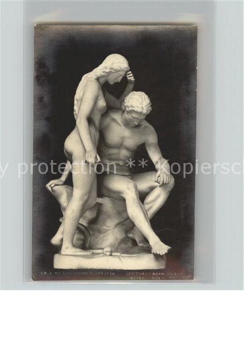 Skulpturen Frau und Mann