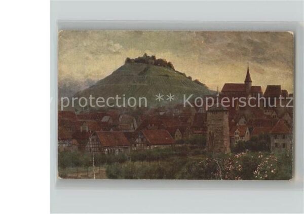 Kuenstlerkarte G. Hoffmann Nr.739 Heidelberg