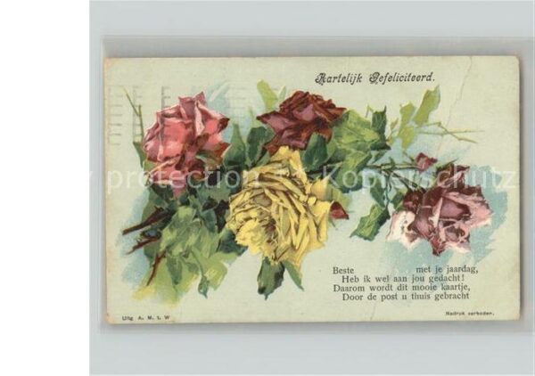 Rosen Glückwunsch Geburstag Gedicht