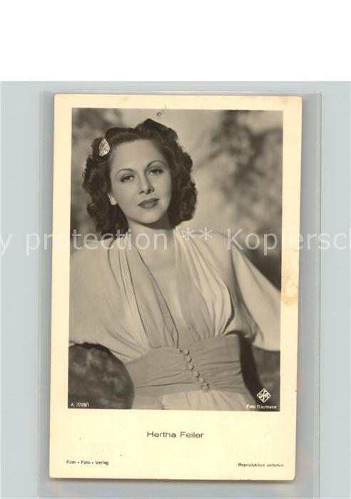 Verlag Film-Foto-Verlag Nr. 3729/1 Hertha Feiler