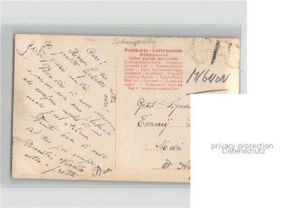 Mignon Schauspilerin Reta Walter – Bild 2