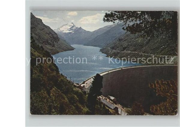 Staudamm Pumpspeicherkraftwerk Val di Lei-Stausee mit Pizzo Stella