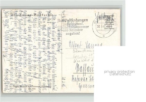 Kuenstlerkarte Ferdinand Rodher Nr.9926 – Bild 2