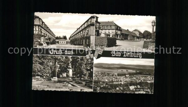 Bad Driburg Kurplatz u.Badeeingang