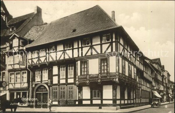 Goettingen Niedersachsen Junkernschänke-Gildehaus