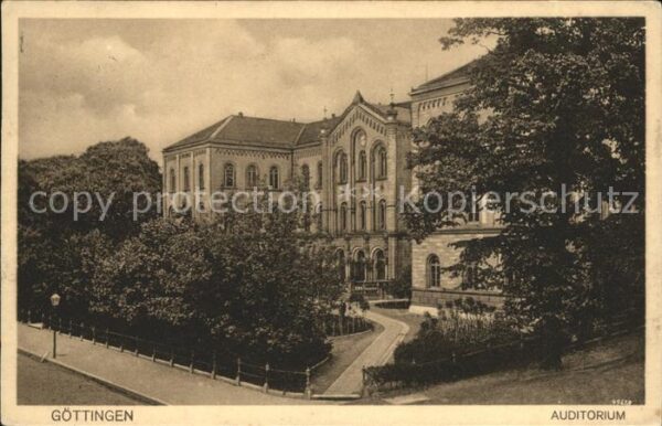 Goettingen Niedersachsen Auditorium
