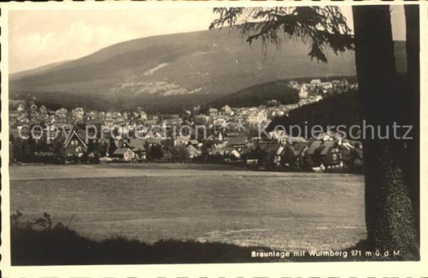 Braunlage mit Wurmberg