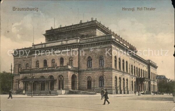 Braunschweig Herzogl.Hof-Theater (Stempel)