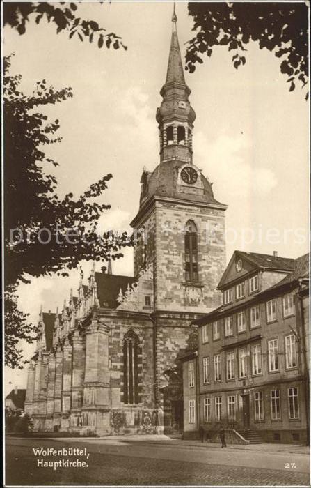 Wolfenbuettel Hauptkirche (Feldpost)