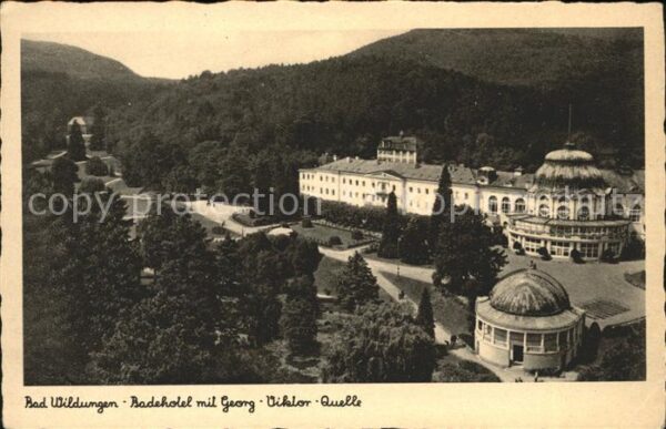 Bad Wildungen Badehotel mit Georg-Viktor-Quelle