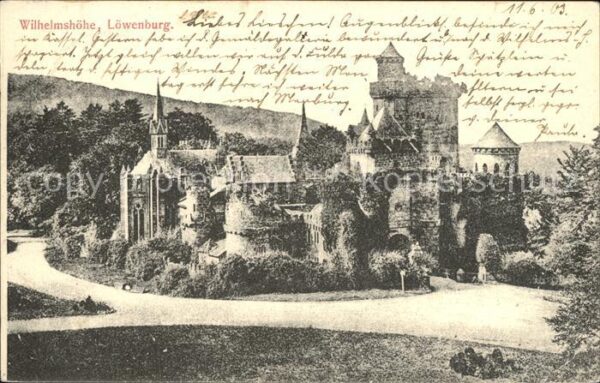 Wilhelmshoehe Kassel Löwenburg