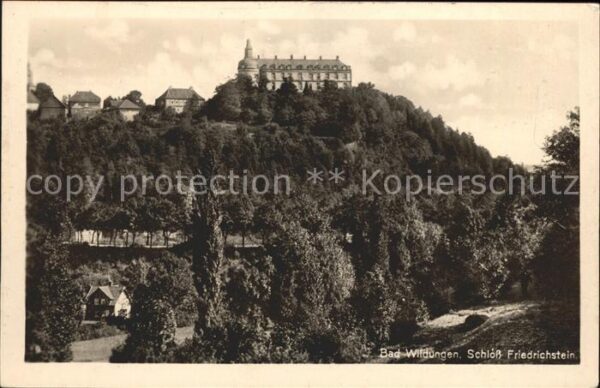 Bad Wildungen Schloß Friedrichstein