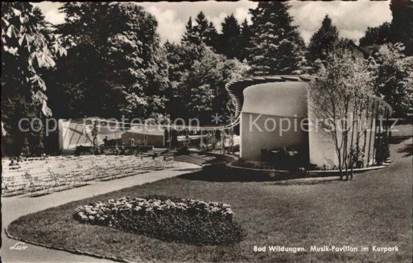 Bad Wildungen Musik-Pavillon im Kurpark