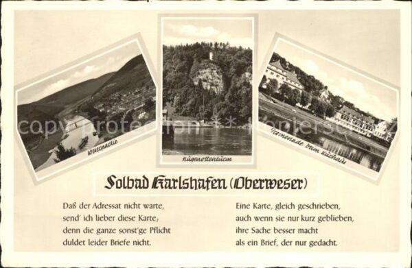 Bad Karlshafen Kurhaus u.Hugenottenturm