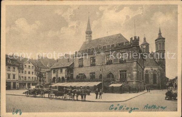 Goettingen Niedersachsen Rathaus