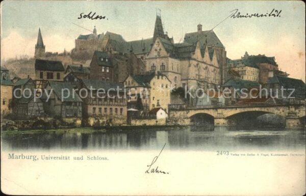 Marburg Lahn Universität u.Schloss