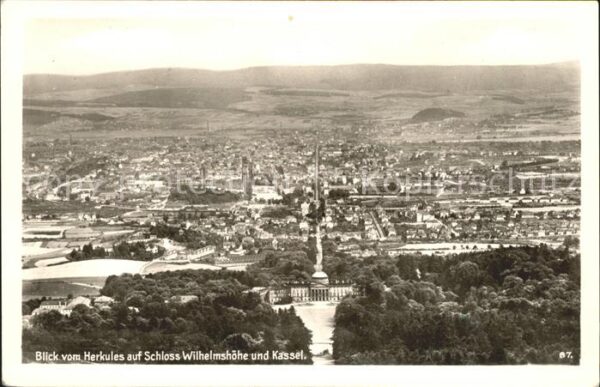 Kassel Blick vom Herkules