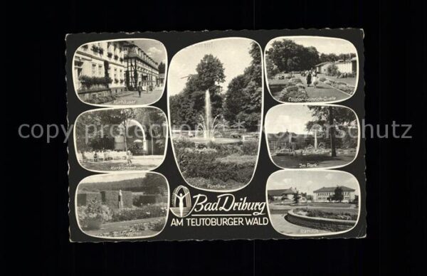 Bad Driburg Rathaus u.Kurpark