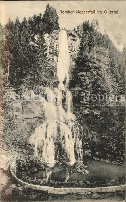 Romkerhalle Romker-Wasserfall im Okertal