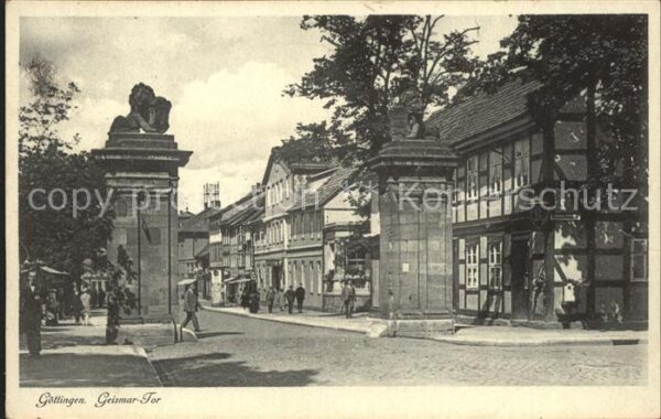 Goettingen Niedersachsen Geismar-Tor (Feldpost)