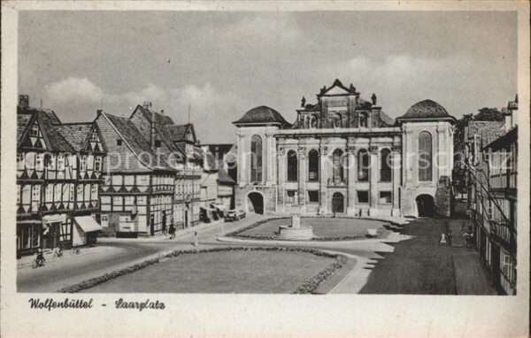 Wolfenbuettel Saarplatz (Stempel u.Feldpost)