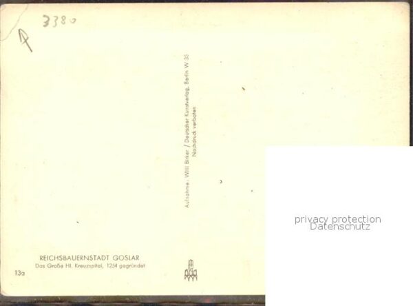 Goslar Das grosse Hl.Kreuzspital – Bild 2