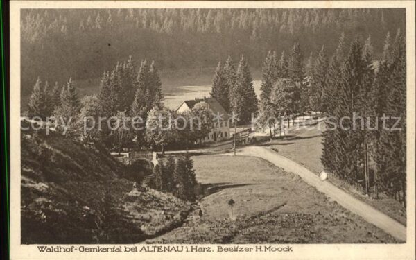 Altenau Harz Waldhof-Gemkental
