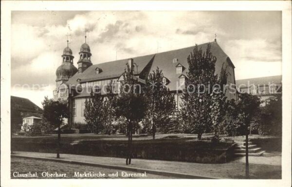 Clausthal-Zellerfeld Marktkirche u.Ehrenmal