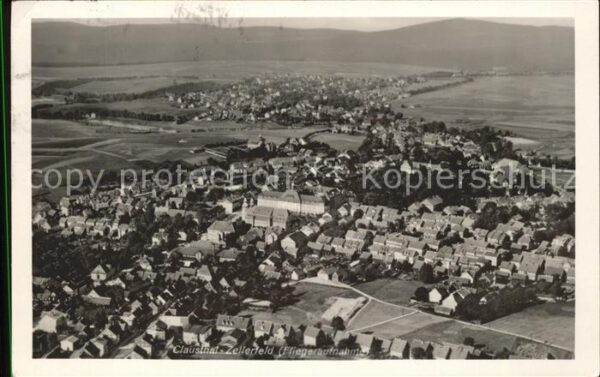 Clausthal-Zellerfeld Luftaufnahme