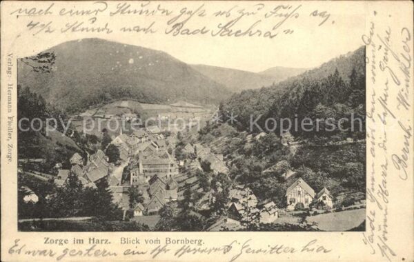 Zorge Blick vom Bornberg