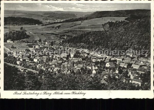 Bad Lauterberg Blick vom Kirchberg