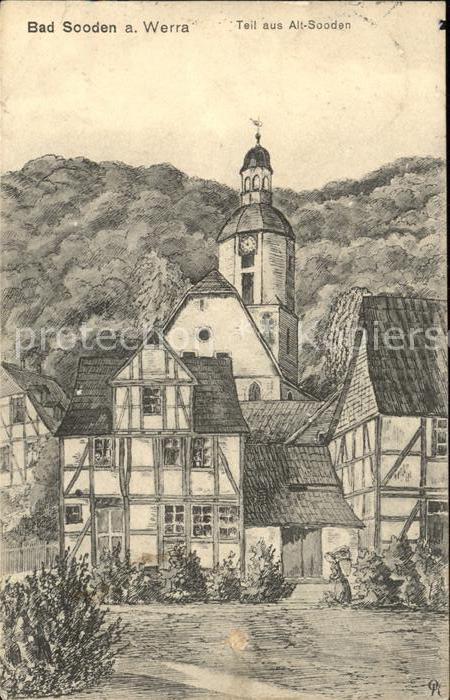 Bad Sooden-Allendorf Partie in Alt-Sooden
