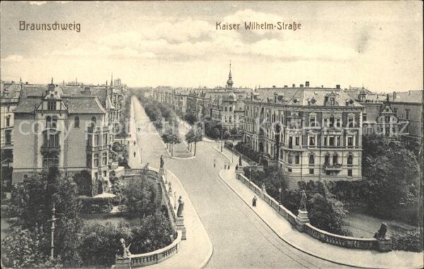 Braunschweig Kaiser-Wilhelm-Strasse (Feldpost)