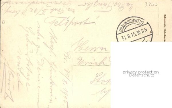Braunschweig Kaiser-Wilhelm-Strasse (Feldpost) – Bild 2