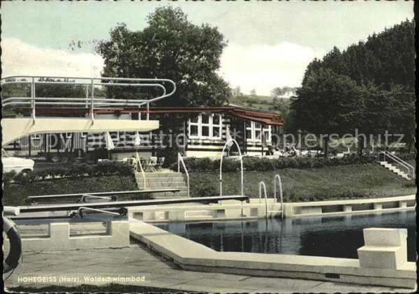 Hohegeiss Harz Waldschwimmbad (Stempel)