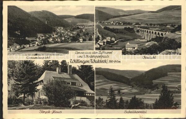 Willingen Sauerland Stryck-Haus u.Viadukt