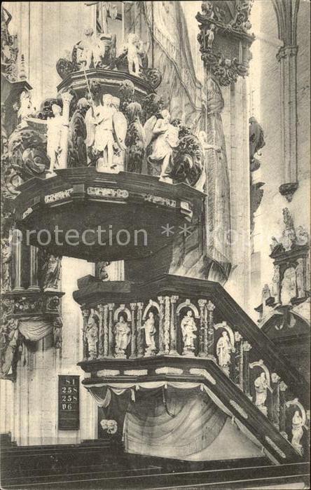 Luebeck Marienkirche Kanzel