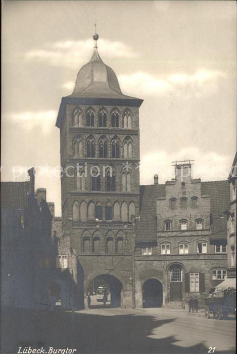 Luebeck Burgtor