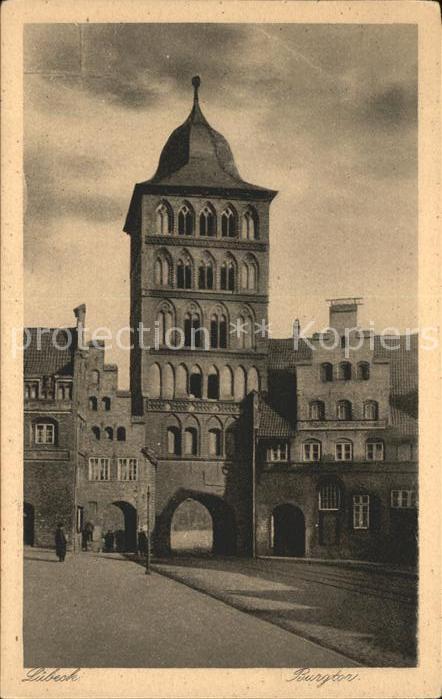 Luebeck Burgtor