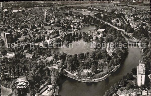 Luebeck Fliegeraufnahme
