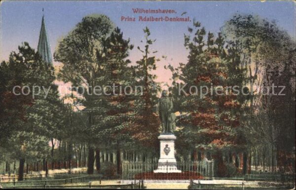 Wilhelmshaven Prinz Adalbert Denkmal Nordseebad