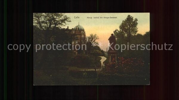 Celle Niedersachsen Königliches Schloss Kriegerdenkmal