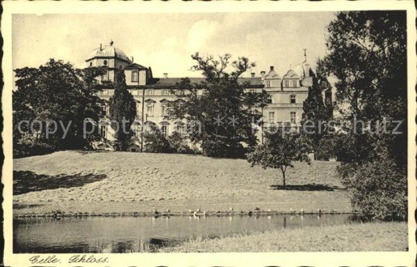 Celle Niedersachsen Schloss Teich
