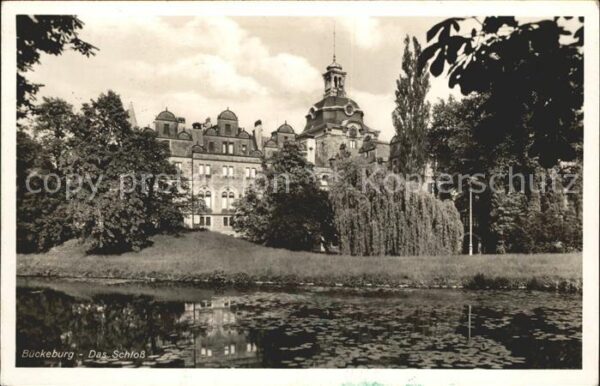 Bueckeburg Partie am Teich Schloss