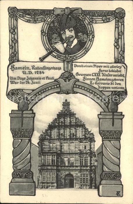 Hameln Weser Rattenfängerhaus