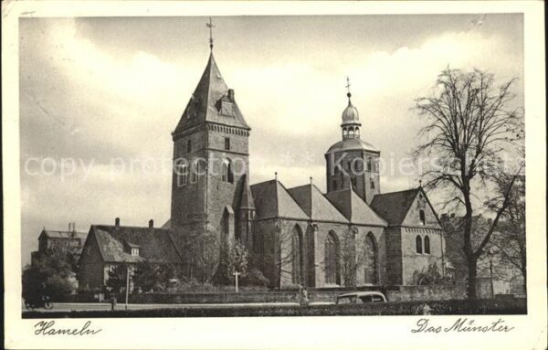 Hameln Weser Münster Stadt der Rattenfängersage