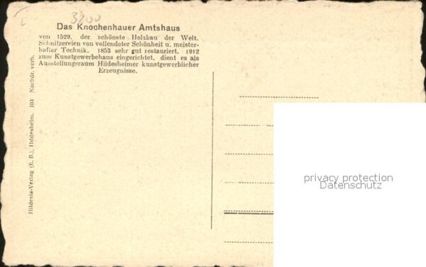 Hildesheim Kunstgewerbehaus Knochenhauer Amtshaus – Bild 2
